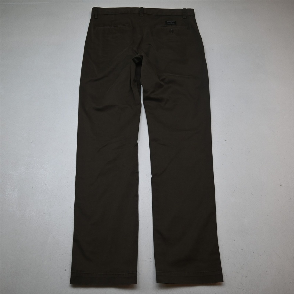 Banana Republic 33x34 Brown Aiden Rapid Movement Slim Chino Mens Pants - Picture 9 of 9